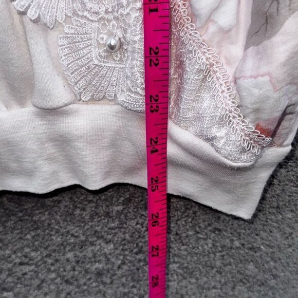 Vintage BONNIE and BILL by HOLLY Coquette Sweatshirt Women's Small Medium - Picture 6 of 7